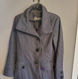 Guess grey peacoat